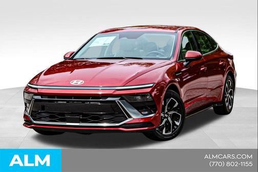 Ultimate red 2025 Hyundai SONATA SEL