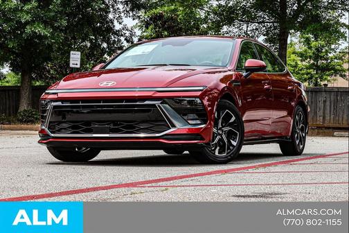 Ultimate red 2025 Hyundai SONATA SEL