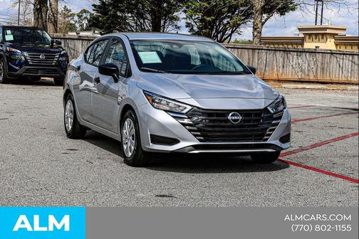 Brilliant Silver Metallic 2025 Nissan Versa 1.6 S