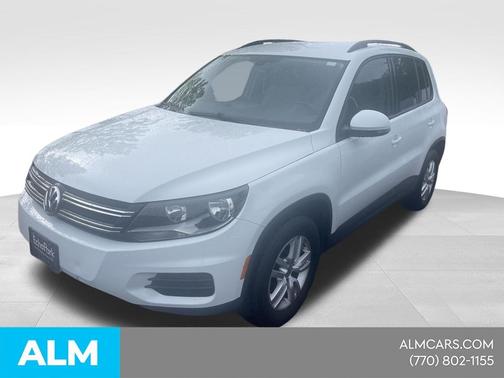 Pure White 2017 Volkswagen Tiguan 2.0T S