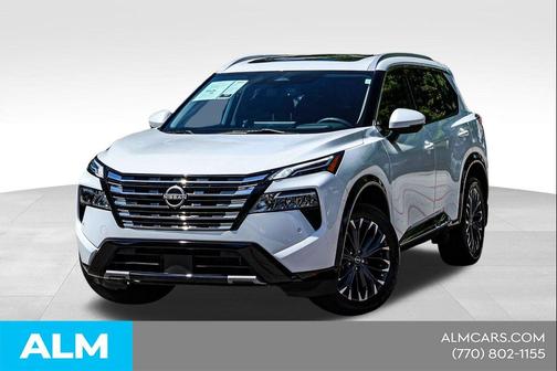 Everest White Pearl 2024 Nissan Rogue Platinum