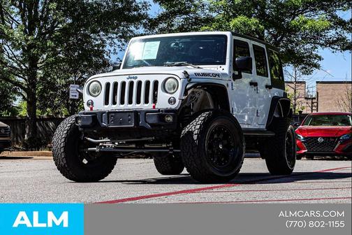 Bright White Clearcoat 2015 Jeep Wrangler Unlimited Rubicon