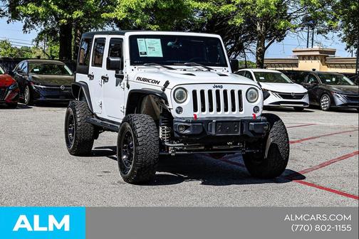 Bright White Clearcoat 2015 Jeep Wrangler Unlimited Rubicon