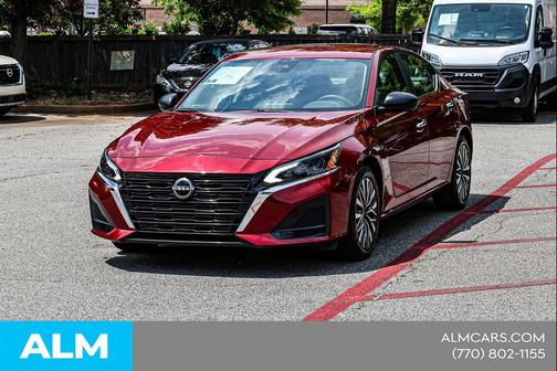 Scarlet Ember 2025 Nissan Altima 2.5 SV
