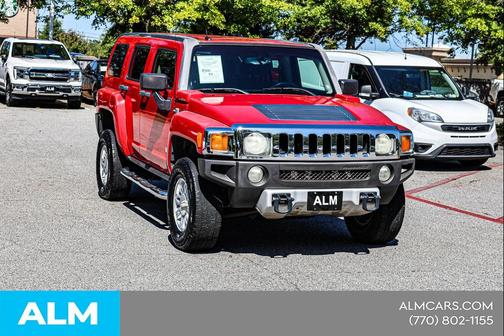 Victory Red 2008 Hummer H3 Base