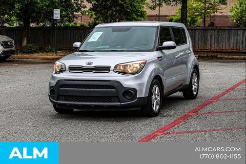 Bright Silver 2017 Kia Soul Base