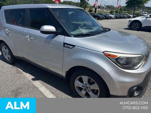 Bright Silver 2017 Kia Soul Base