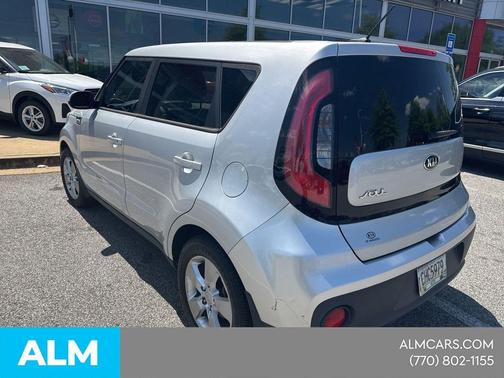 Bright Silver 2017 Kia Soul Base