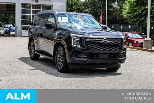 Super Black 2025 Nissan Armada SV 4WD