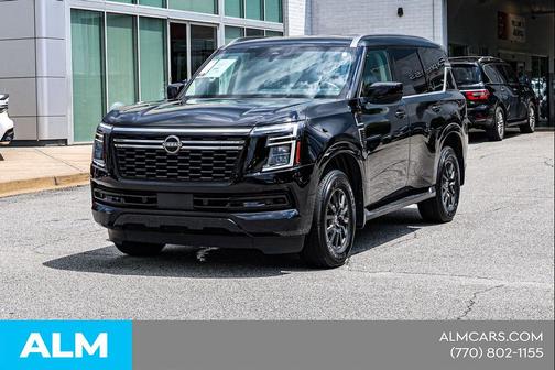Super Black 2025 Nissan Armada SV 4WD