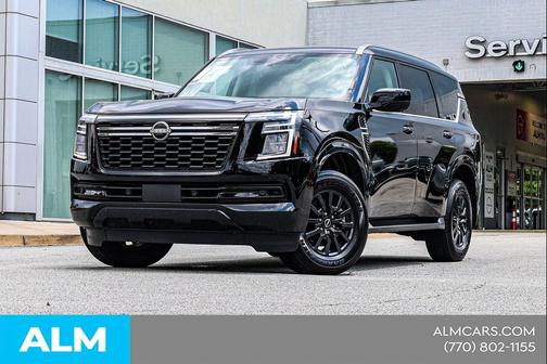 Super Black 2025 Nissan Armada SV 4WD