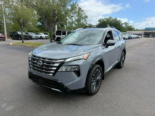 Boulder Gray Pearl 2025 Nissan Rogue Platinum