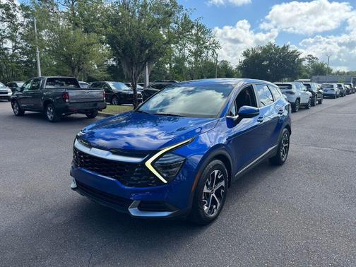 Sapphire Blue 2024 Kia Sportage EX