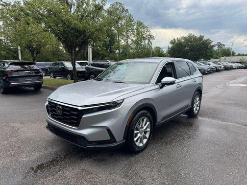 Solar Silver Metallic 2026 Honda CR-V EX 2WD