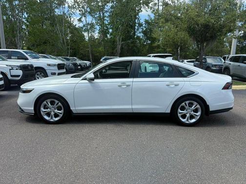 Platinum White Pearl 2025 Honda Accord LX 1.5T