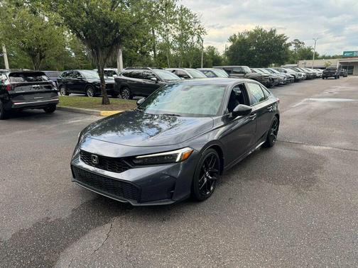 Meteorite Gray Metallic 2025 Honda Civic Sport