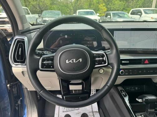 Midnight Lake Blue 2024 Kia Sorento SX
