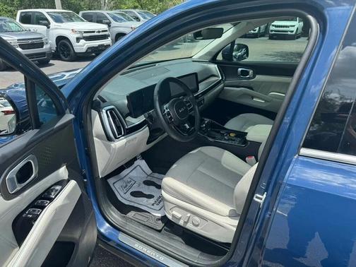 Midnight Lake Blue 2024 Kia Sorento SX