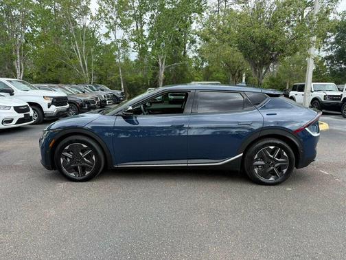 Midnight Lake Blue 2025 Kia EV6 Light Long Range AWD
