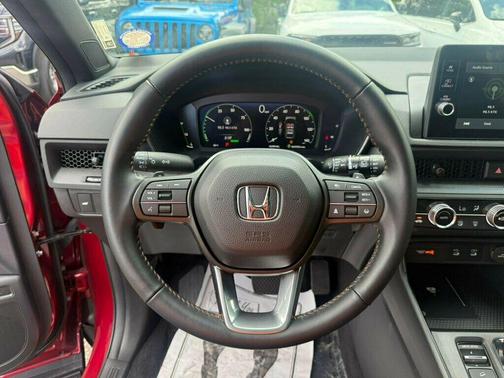 Radiant Red Metallic 2026 Honda CR-V Hybrid Sport-L FWD