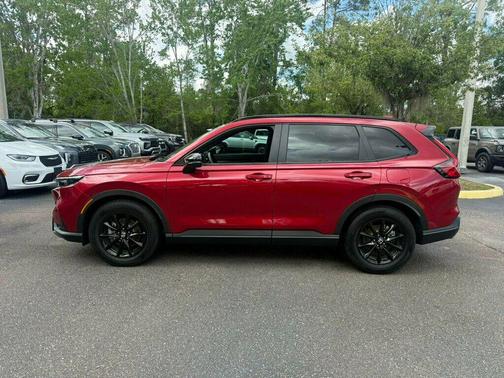 Radiant Red Metallic 2026 Honda CR-V Hybrid Sport-L FWD