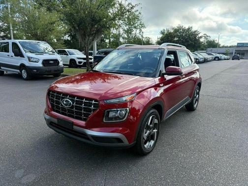 Ultimate Red 2025 Hyundai VENUE SEL