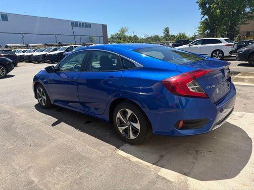 Aegean Blue Metallic 2020 Honda Civic LX