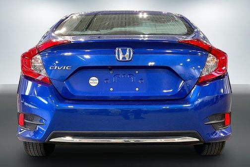 Aegean Blue Metallic 2020 Honda Civic LX