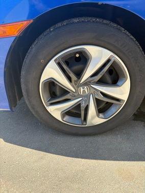 Aegean Blue Metallic 2020 Honda Civic LX