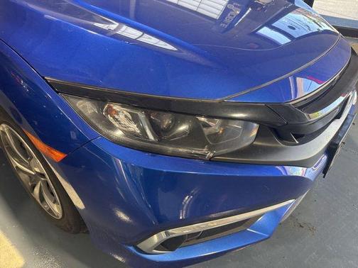 Aegean Blue Metallic 2020 Honda Civic LX