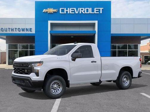 Summit White 2026 Chevrolet Silverado 1500 WT