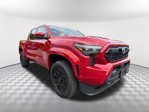 Red 2025 Toyota Tacoma TRD Sport