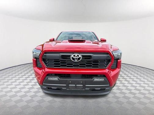 Red 2025 Toyota Tacoma TRD Sport
