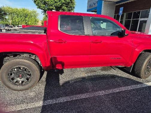 Red 2025 Toyota Tacoma TRD Sport