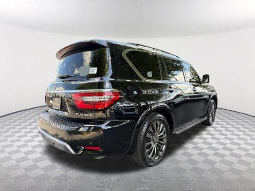 Black 2021 Nissan Armada Platinum