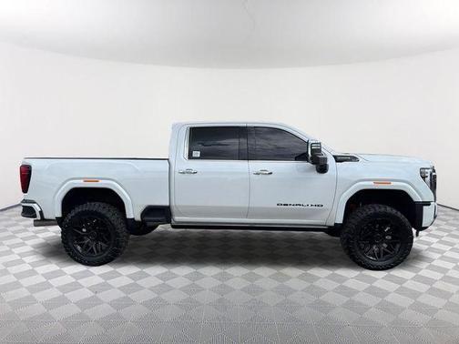 White Frost Tri-Coat 2024 GMC Sierra 3500 Denali Ultimate