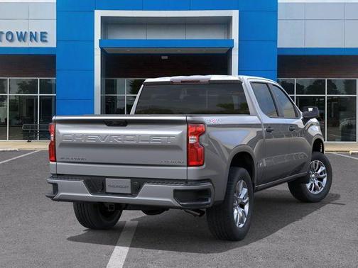 Sterling Gray Metallic 2026 Chevrolet Silverado 1500 Custom