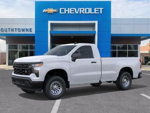 Summit White 2026 Chevrolet Silverado 1500 WT