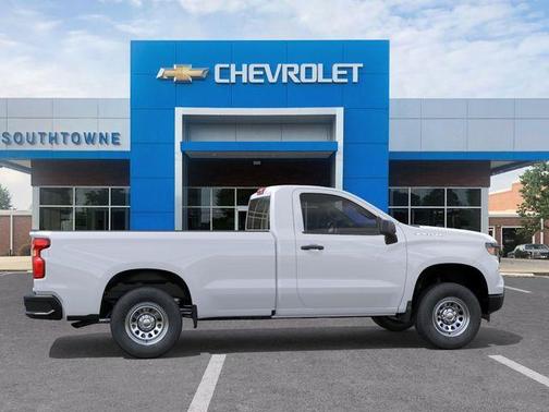 Summit White 2026 Chevrolet Silverado 1500 WT