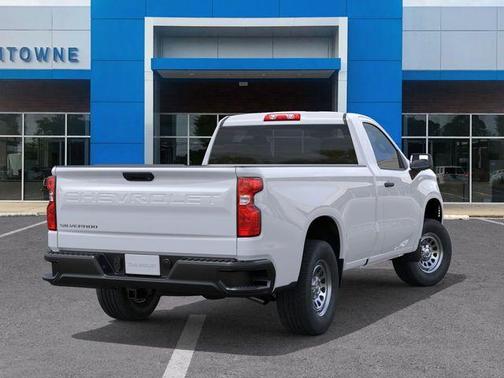 Summit White 2026 Chevrolet Silverado 1500 WT