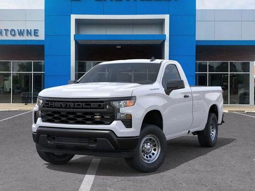 Summit White 2026 Chevrolet Silverado 1500 WT