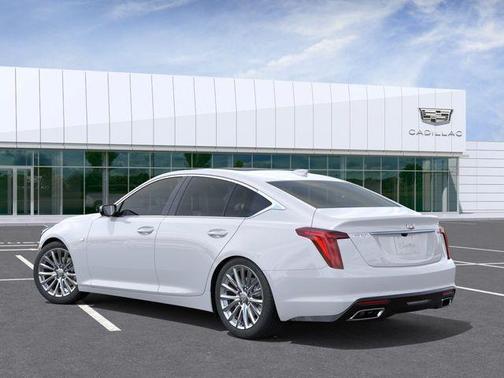 Summit White 2026 Cadillac CT5 Premium Luxury RWD