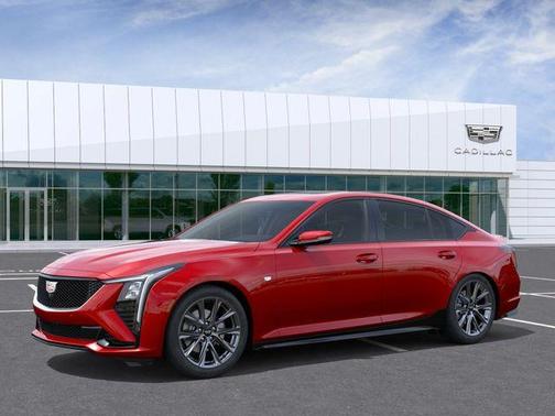 Radiant Red 2026 Cadillac CT5 Sport RWD