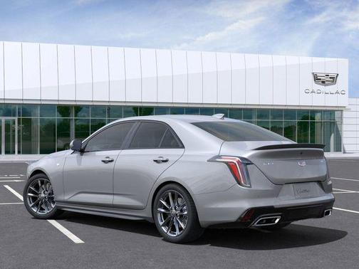 Silver Metallic 2025 Cadillac CT4 Sport