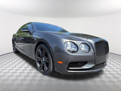 Blue 2017 Bentley Flying Spur V8 S