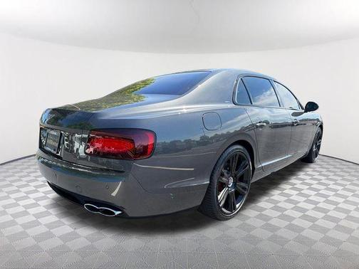 Blue 2017 Bentley Flying Spur V8 S
