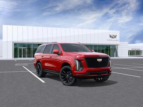 Radiant Red 2026 Cadillac Escalade Platinum Sport