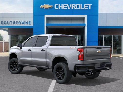 Sterling Gray Metallic 2026 Chevrolet Silverado 1500 Custom Trail Boss