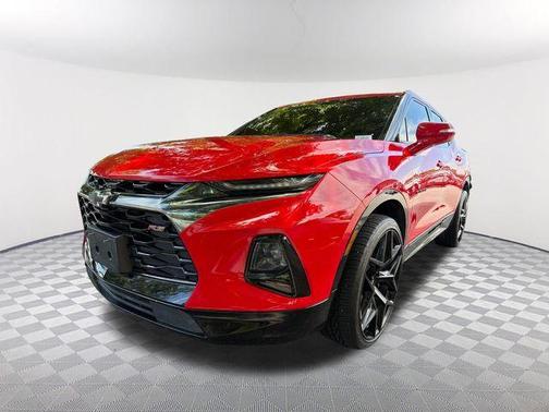 Red 2020 Chevrolet Blazer RS
