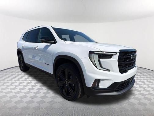 Summit White 2026 GMC Acadia Elevation